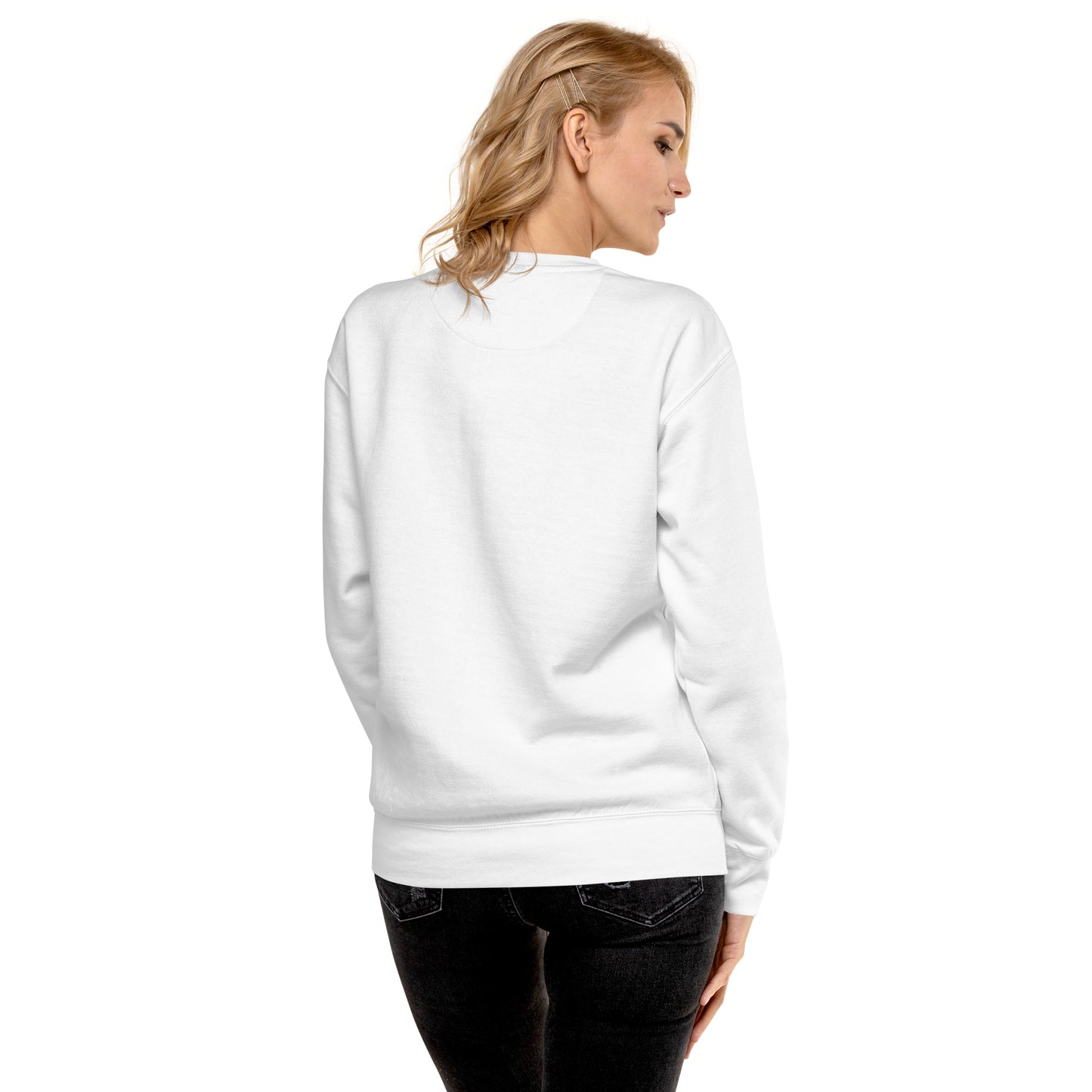 Hello Hello Sweatshirt - White/Purple