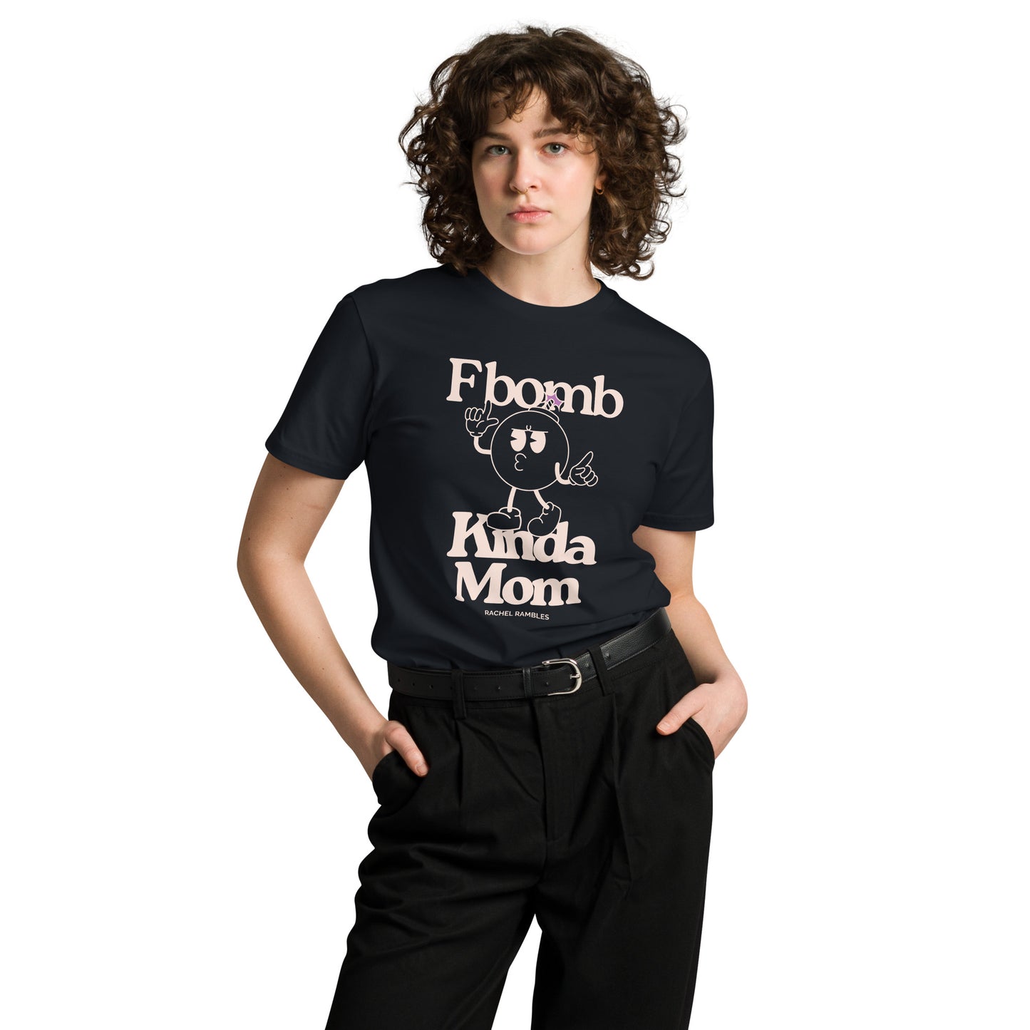 F Bomb Kinda Mom T-Shirt - Tan