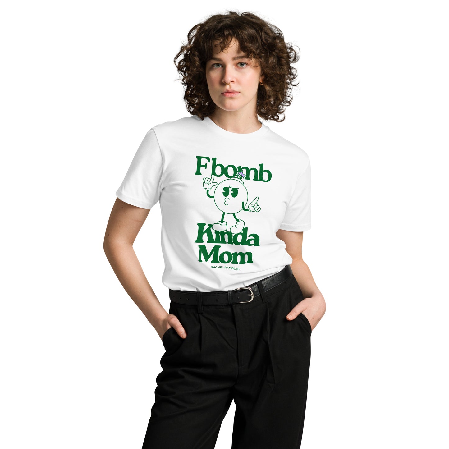 F Bomb Kinda Mom T-Shirt - Green